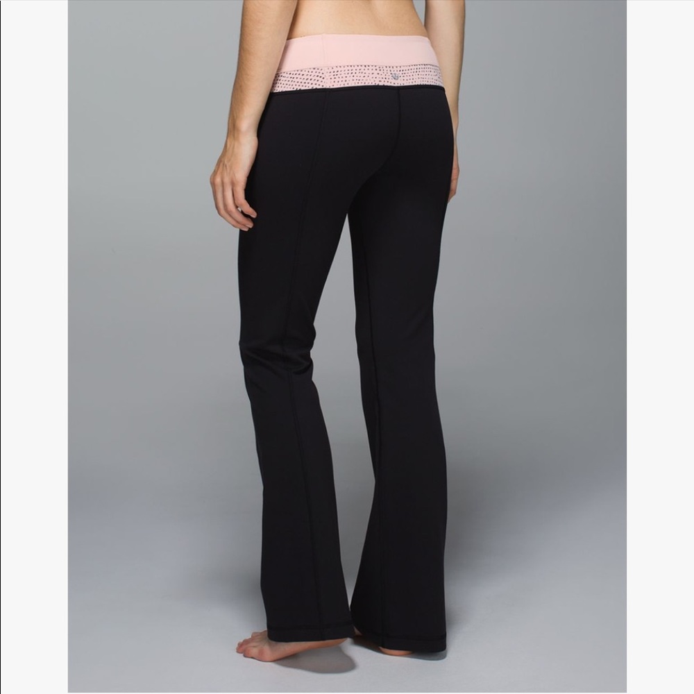Lululemon Groove Speckle Dot Flare Leggings